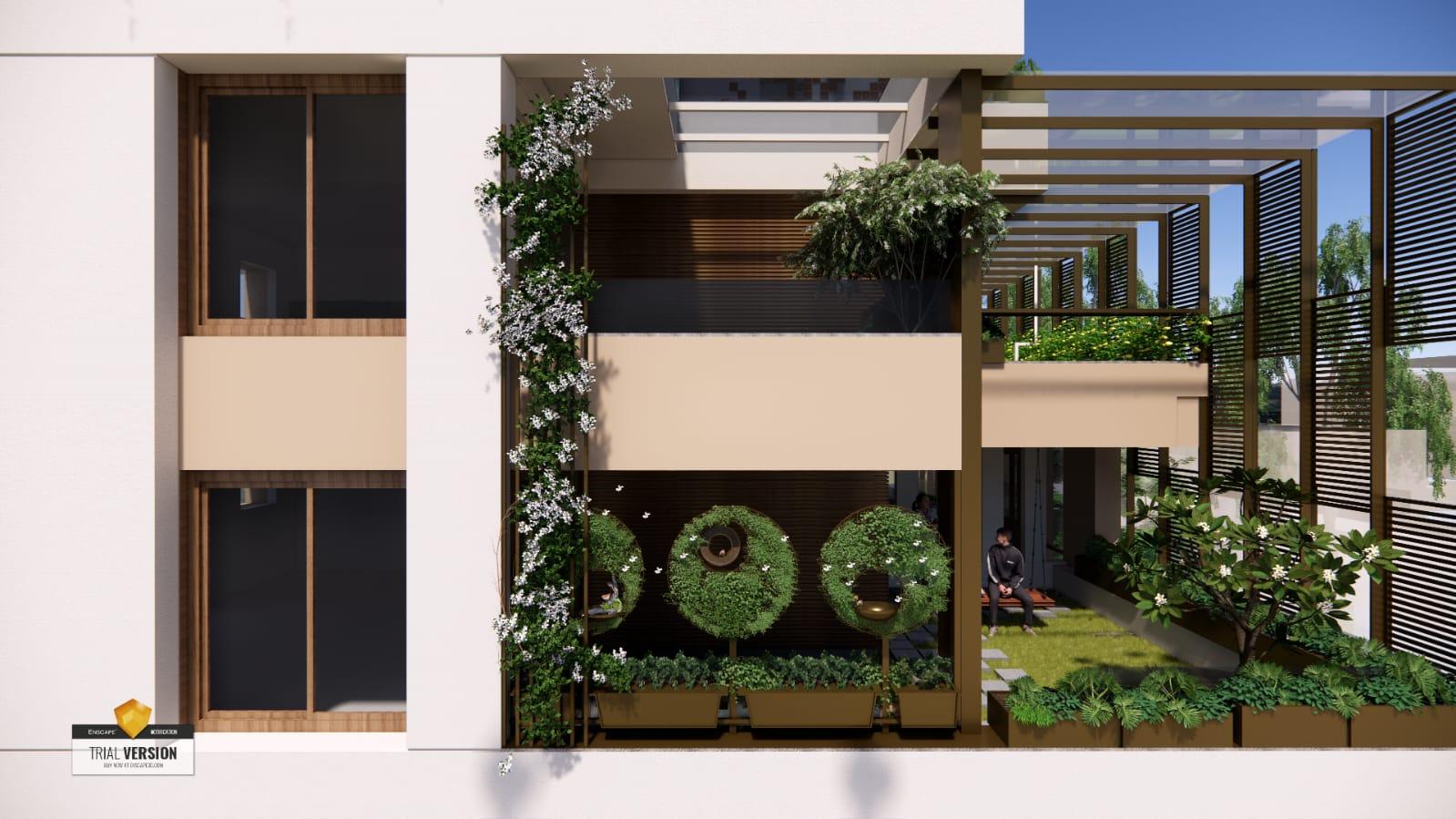 Independent house in Dollars Colony